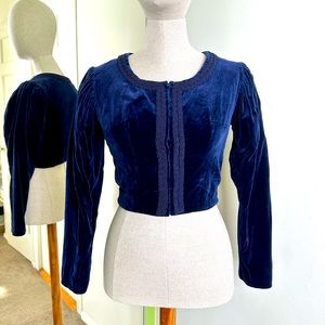 Vintage authentic Austrian dirndl blazer
